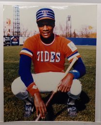 8x10 Picture Of Darryl Strawberry In His AAA Uniform The Tides.