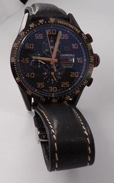 Stunning TAG Heuer 'Carrera' Wristwatch In Excellent Condition (Free Shipping If You Buy This Item)