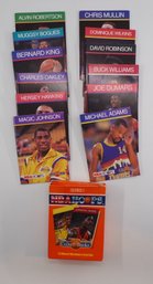NBA Hoops Various Basketball Cards/Books