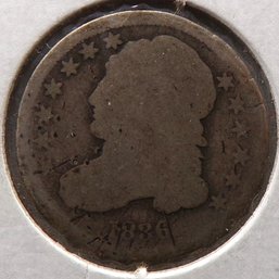 1836 Capped Bust Silver Dime