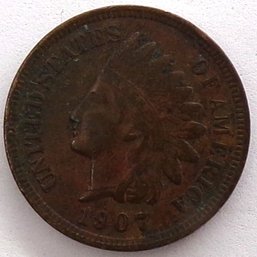 1907 Indian Head Cent (Full Liberty)