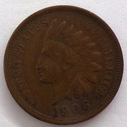 1906 Indian Head Cent (Most Liberty)
