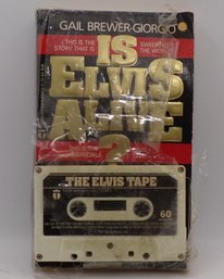 New Vintage Book & Cassette Tape 'Is Elvis Alive'