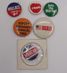 Vintage Buttons 1960's & 1970's