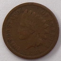 1884 Indian Head Cent (Some Liberty)