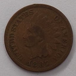 1885 Indian Head Cent VG-8 'Better Date' (Some Liberty)