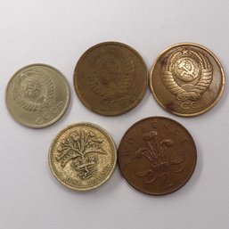 Group Of Foreign Coins