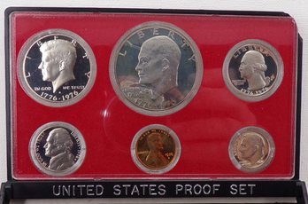 1976-S United States Proof Set (6 Coins) Brilliant Uncirculated Mirror-Like Cameo OGP