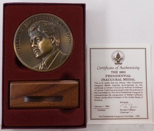 Bill Clinton Inauguration Medal