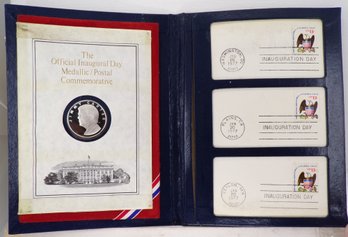 President Jimmy Carter Inauguration Medal & First Day Covers 1-20-1977