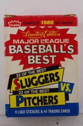 1986 Fleer 'Major League Baseball's Best' Card Set (Appears Complete)