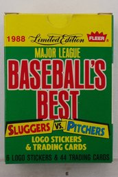 1988 Fleer 'Major League Baseball's Best' Card Set (Appears Complete)
