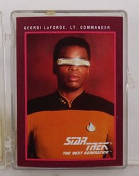 1991 Star Trek 'The Next Generation' 25th Anniversary Paramount Pictures Card Set (28 Cards)