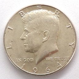 1964-D Silver Kennedy Half Dollar BU