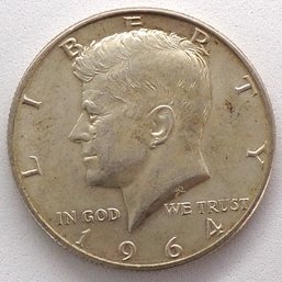 1964-D Silver Kennedy Half Dollar BU