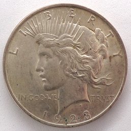 1923 Peace Silver Dollar Choice Brilliant Uncirculated