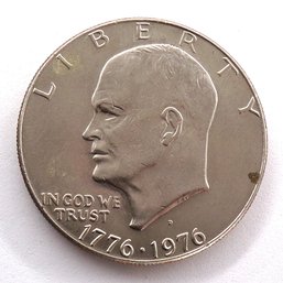1976-D Bicentennial Eisenhower Dollar BU