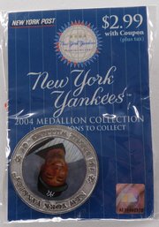 New York Yankees 2004 Medallion Collection, #51 Bernie Williams (New In Package)