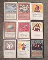 9 (Nine) Magic The Gathering Cards