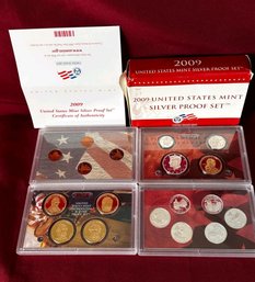 2009-S U.S. Silver Proof Set (18 Coins) Gem BU