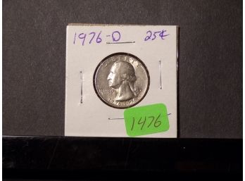 1976-D Washington Quarter Dollar