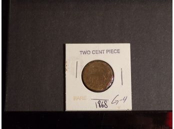 1868 Two-Cent Piece (Scarce Date)