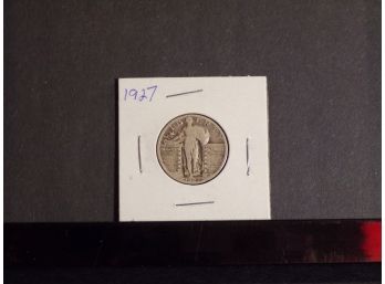 1927 Standing Liberty Silver Quarter Dollar