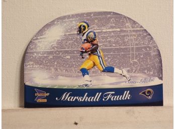 2000 Pacific Prism Prospects Sno-Globe Die Cuts #16 Marshall Faulk Mint/Near Mint Condition