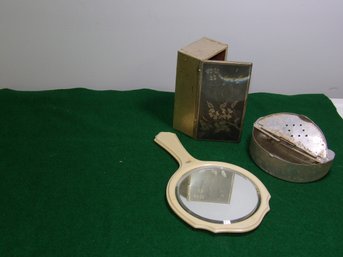 Mixed Lot - Hand Mirror And Other
