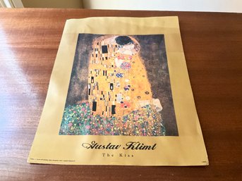 Gustav Klimt - The Kiss  Symbolism  Art Nouveau  Contemporary Small Poster