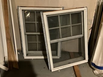 Lot Of 5 Used Casement Replacement Windows