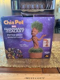 Guardians Of The Galaxy Potted Groot Chia Pet New In Box