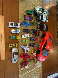 Lot Of Cars Planes Motocycles Kids Pretend Play