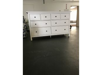 IKEA HEMNES 8-drawer Dresser, White Stain