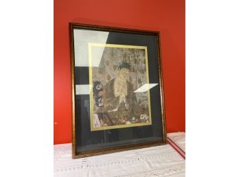 Stunning Framed Mounted Matted Resurrection Of Buddha Shakyamuni Excellent Condition 23x18
