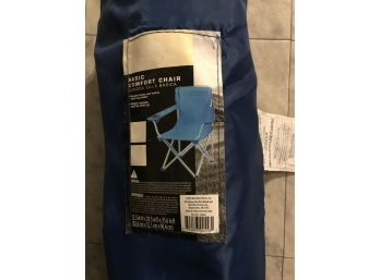 Basic Comfort Chair Blue Backpack Chair