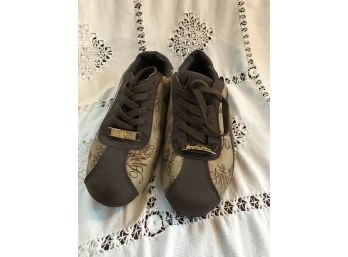 Apple Bottom Brown Sneakers Size 7