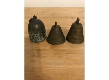 3 X Vintage Bells