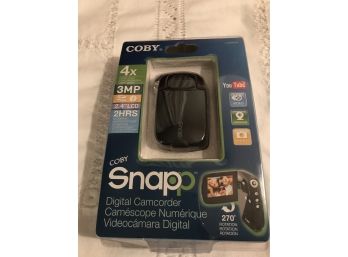 Coby Snapp Digital Camcorder Photo Video