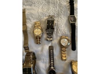 Lot Of Watches Mens And Womens See Photos