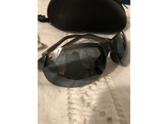 Maui Jim Sport Polarized Sunglasses With Case And Care Instructions