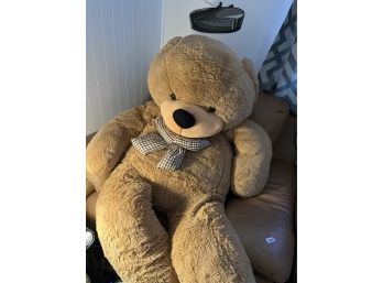 GIANT 63' TEDDY BEAR With Tie HUGE SOFT STUFFED BIG PLUSH Toy