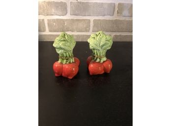 Vintage Beets Salt And Pepper Shakers Made In Japan