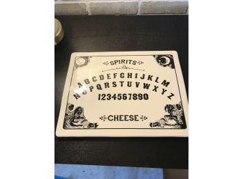 Magenta Ouija Board Style Cheese Plate