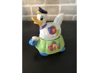 Cooks Club Duck Turtle Salt And Pepper Shakers