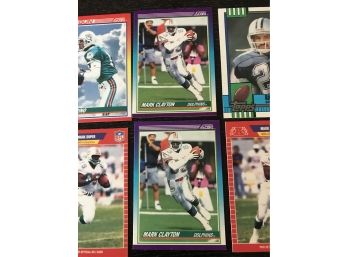 Lot Of 6 Football NFL Trading Cards