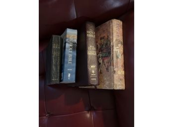 Lot Of 4 Bibles Please See Photos