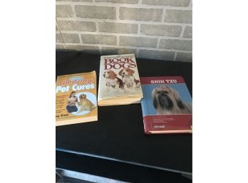 Lot Of 3 Dog Books