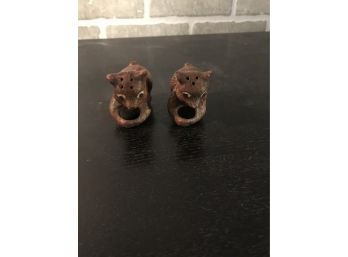 Vintage Kitty Cat Salt And Pepper Shakers