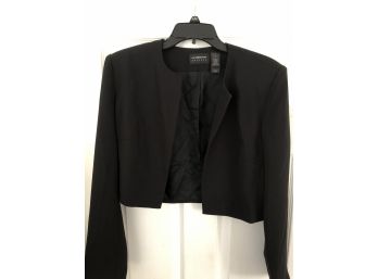 Ladies Liz Claiborne Jacket, Size 10, Black. New W/tags